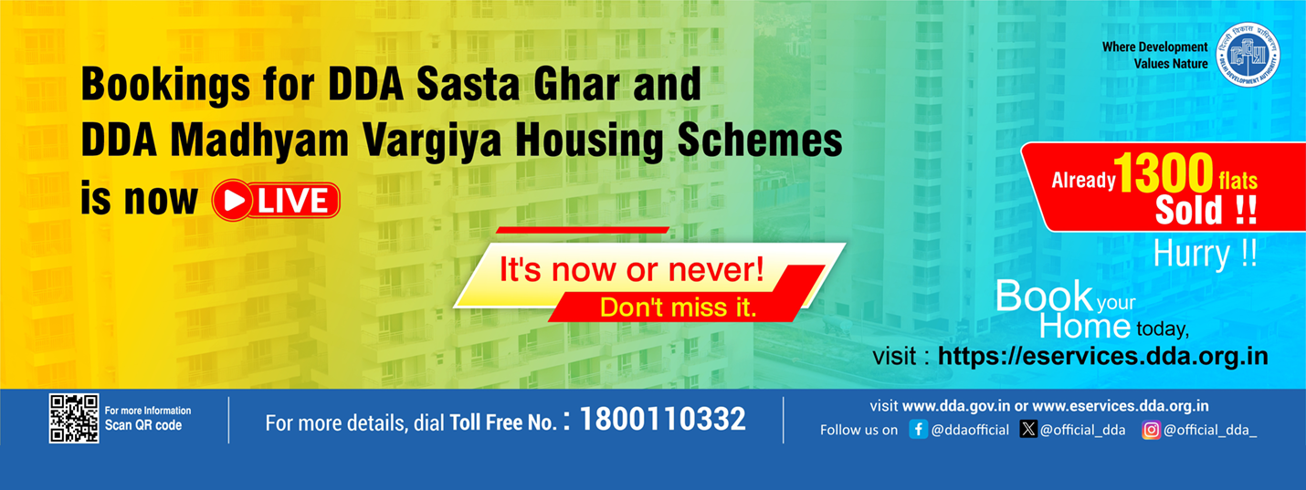 DDA Madhyam Vargiya Housing Schemes 