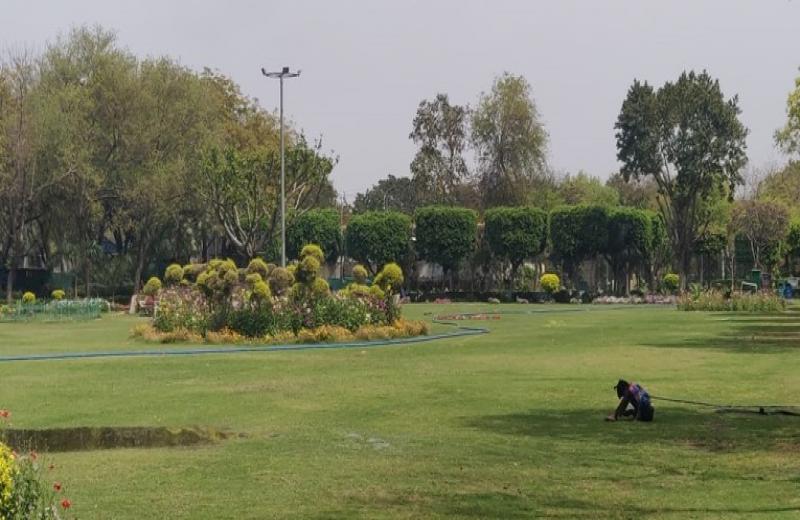 District Park at Sector-17, Dwarka