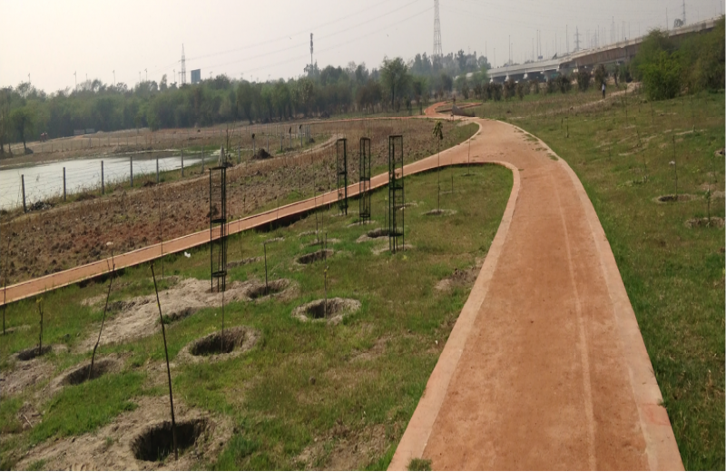 Kalindi Aviral - Nizamuddin Bridge to DND Flyway (Western Bank)
